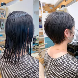 ショート 【ショート専門 美容師】押田 光太郎のヘアスタイル