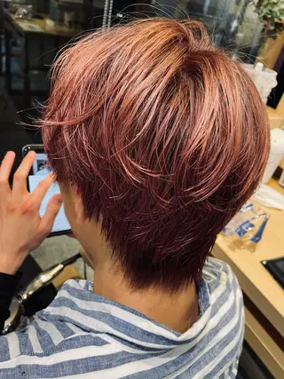 ショート メンズ レイヤーカット 特化型シオンのヘアスタイル