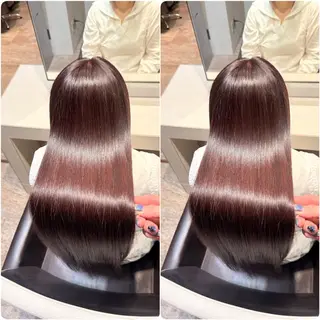 ロング カラー youres hair 髪質改善トリートメント&ヘッドスパ 新宿EAST所属・🌹ULTOWA🌹 髪質改善/縮毛/店長のヘアスタイル