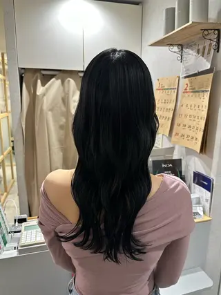 ロング カラー カリスマになる美容師 💥TOUI💥上野のヘアスタイル