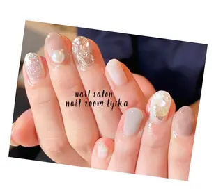 ネイル ﾈｲﾙﾙｰﾑﾘｯｶ 𝐦𝐚𝐲𝐮のネイルデザイン