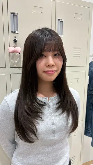 ロング ハイトーン/ブリーチ .⋆𝜗𝜚BoN♡のヘアスタイル