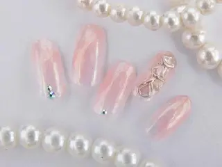 ネイル 💗🪽Tiary Nail🪽💗のネイルデザイン
