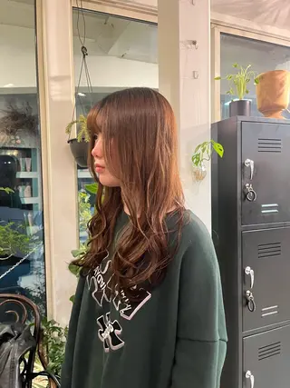 ロング 柴田 さくらのヘアスタイル