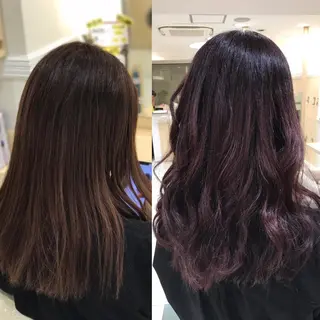 セミロング カラー AVANCE 長尾 尚悟のヘアスタイル