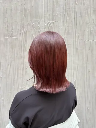 カラー 🎀西川芽依/ 暖色カラー🎀のヘアスタイル