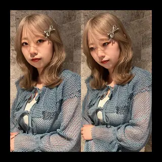 ミディアム カラー mai / linoah˚✧のヘアスタイル