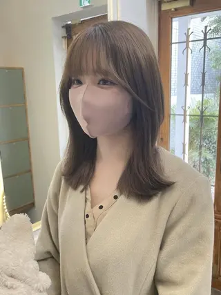 ロング 吉村 憂々のヘアスタイル