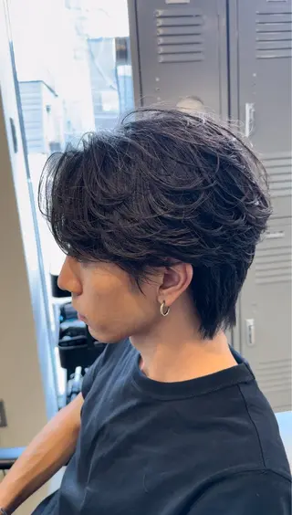 パーマ メンズ fifth 武正 琉生のヘアスタイル