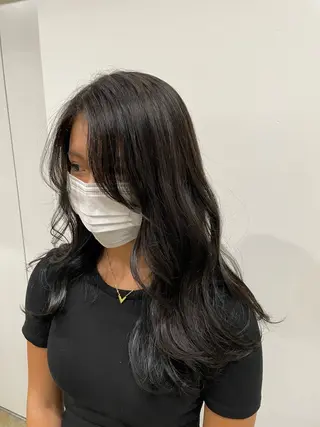 セミロング 坂田 春樹のヘアスタイル