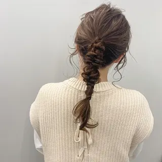 ヘアアレンジ hana ROCCO3rdのヘアスタイル