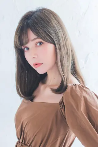 ミディアム 福田 ジュンキのヘアスタイル
