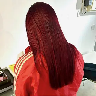 ロング カラー Rena✴︎トレンド ×スタンダードMIXのヘアスタイル