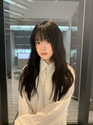 ロング ハッシュカット ✦·.⋆  SAYAのヘアスタイル