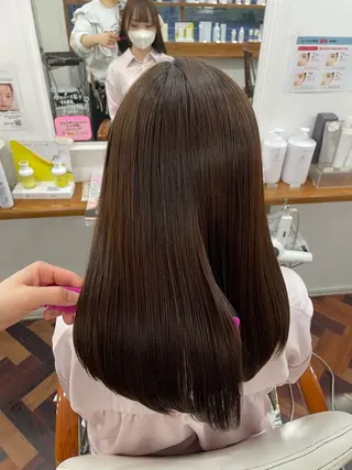ロング パーマ mopa_kaede ナチュラル/レイヤーのヘアスタイル
