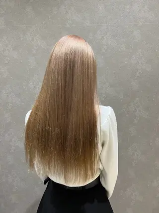 カラー Lee天王寺 Rinのヘアスタイル