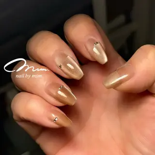 ネイル ネイル・まつ毛・眉毛 同時施術可能💅🏻のネイルデザイン