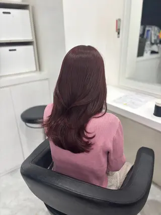 カラー 🎀ツヤ髪✖︎ 暖色🎀RYUKAのヘアスタイル