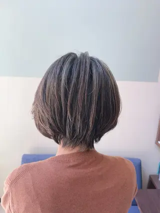 ショート カラー 林 真之介のヘアスタイル