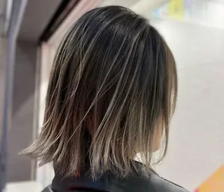 ミディアム カラー 【透明感.艶髪】 中原史雄のヘアスタイル