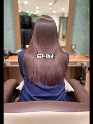 ロング リノ🖤艶髪 カラー🖤🇰🇷のヘアスタイル