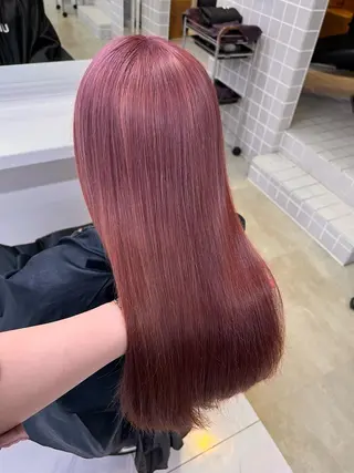 セミロング 💖札幌カラー 指名No.1💖玲奈のヘアスタイル