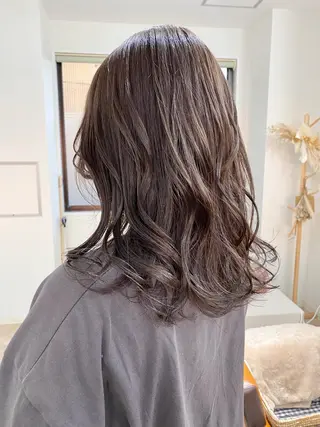 ミディアム カラー ヘアアレンジ ひなの .のその他イメージ