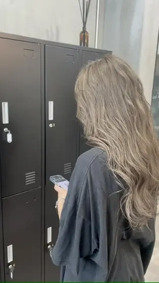 ロング ブリーチ/髪質改善 KAZUMAのヘアスタイル