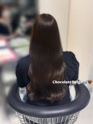 ロング つや髪ᰔᩚ暖色 カラーYui🩰のヘアスタイル
