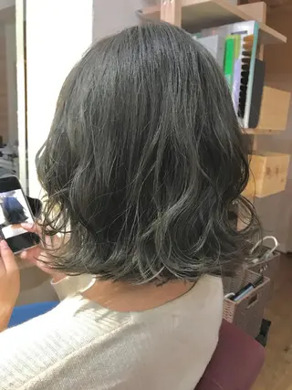 ミディアム カラー ✅ｼｪｱｻﾛﾝJAM 相田友和のヘアスタイル