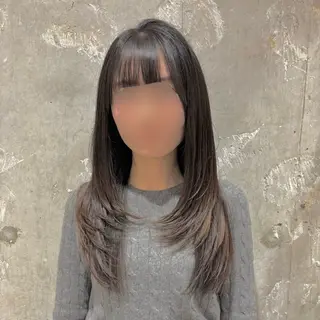 ロング AMI ウルフ/ショートのヘアスタイル