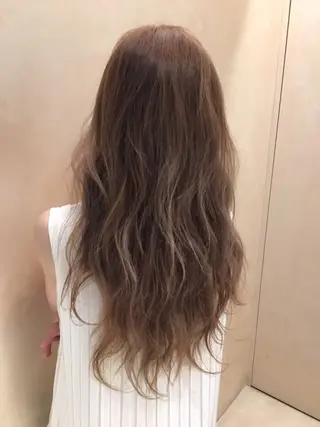 セミロング カラー ヘアアレンジ 酸性縮毛矯正のプロ 杉山玲介のヘアスタイル