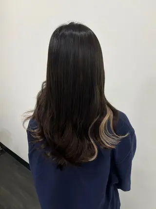 ロング カラー 疋田 玲央のヘアスタイル