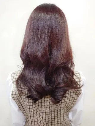 ロング 艶髪/透け感カラー /RYOのヘアスタイル