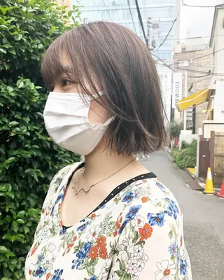 ショート カラー ヘアアレンジ メンズ特化✂️栗原 侑也のヘアスタイル