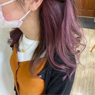 カラー SALOWIN栄 高須大貴のヘアスタイル