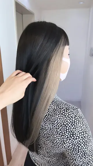 ロング カラー ヘアアレンジ 店長/ 加藤 流菜のヘアスタイル