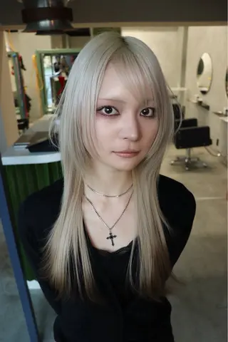 ロング カラー 🧡色落ちまで2度綺 麗なカラー🧡ヨシキのヘアスタイル