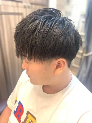 メンズ フリーランス理美容師 いさかのヘアスタイル