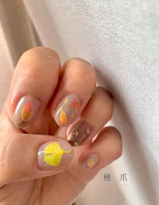 ネイル 種爪 たねつめのネイルデザイン