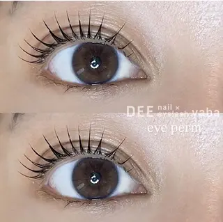 マツエク・マツパ hiyori.K DEE yabaのマツエク・マツパデザイン