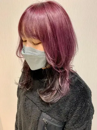 セミロング カラー 水戸内原🐜 メンズ郡司裕紀のヘアスタイル