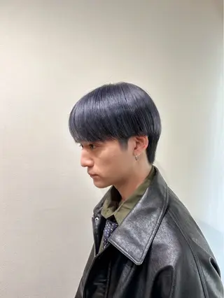 カラー メンズ cut/nail ▫️イチカ🌻のネイルデザイン