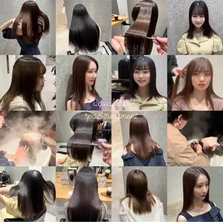 セミロング 髪質改善ヘアケア 艶髪特化/上田のヘアスタイル