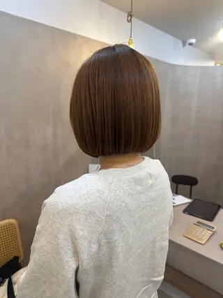 ショート 艶髪/ブリーチなし Wカラー🌺yuiのヘアスタイル