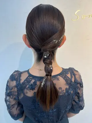 ヘアアレンジ 大人可愛いヘアメイク 💋🧚‍♀️しずかのヘアスタイル