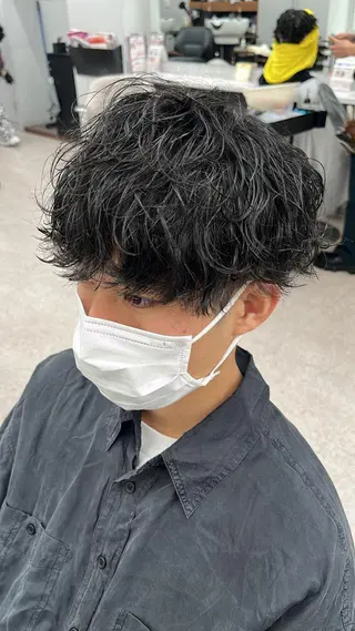パーマ メンズ 🍐シャドウパーマ メンズ特化/守岡🍐のヘアスタイル