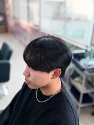 メンズ kearny 北千住所属・メンズバレイヤージュ 🔥千咲斗のヘアスタイル