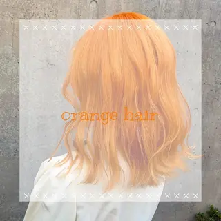 セミロング カラー 🌷お洒落推しカラー moe🐰🌷のヘアスタイル