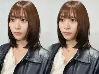 ミディアム カラー 池袋/レイヤー/ 顔まわり/taigaのヘアスタイル